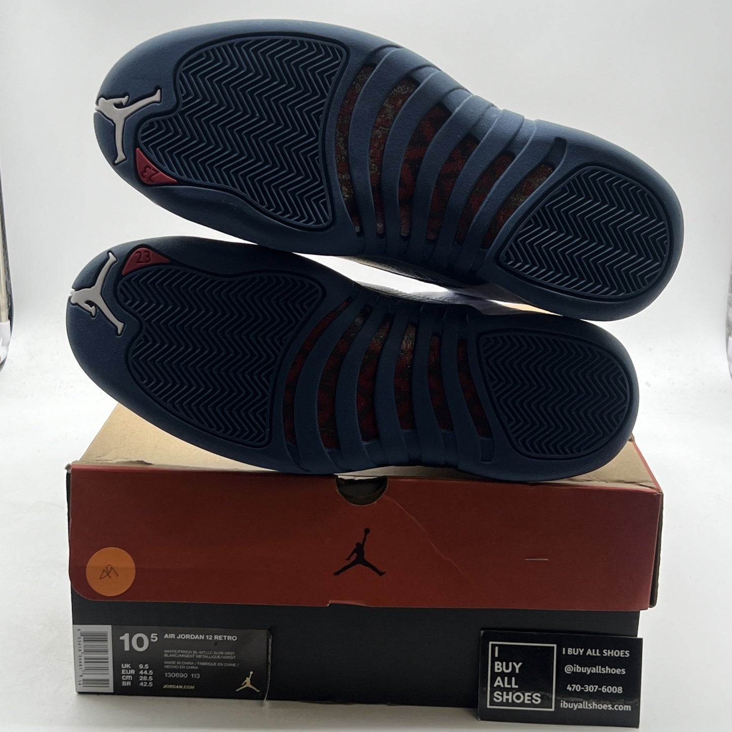 Size 10.5 - Air Jordan 12 Retro French Blue 2016 (130690-113)