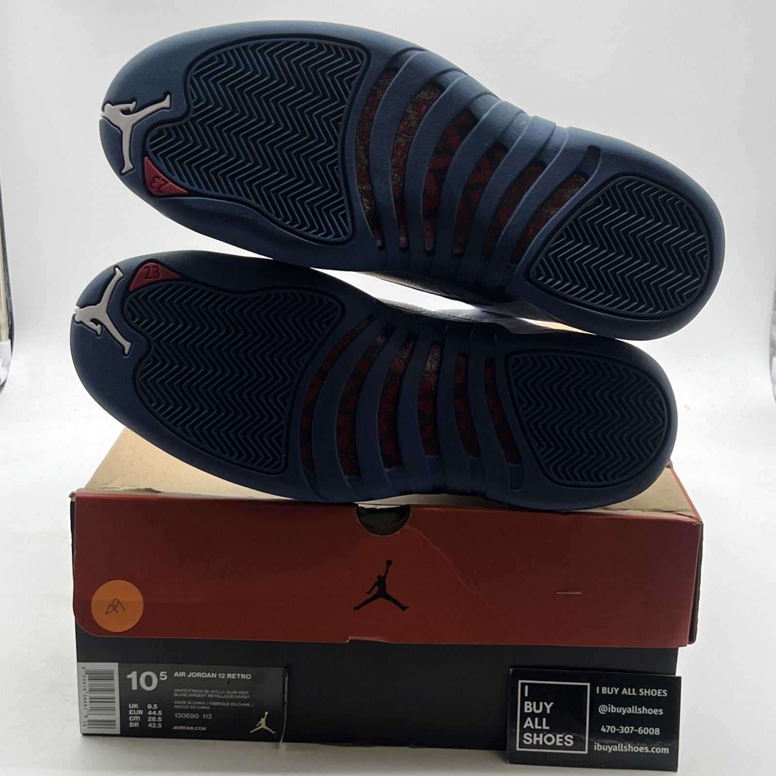 Size 10.5 - Air Jordan 12 Retro French Blue 2016 (130690-113)