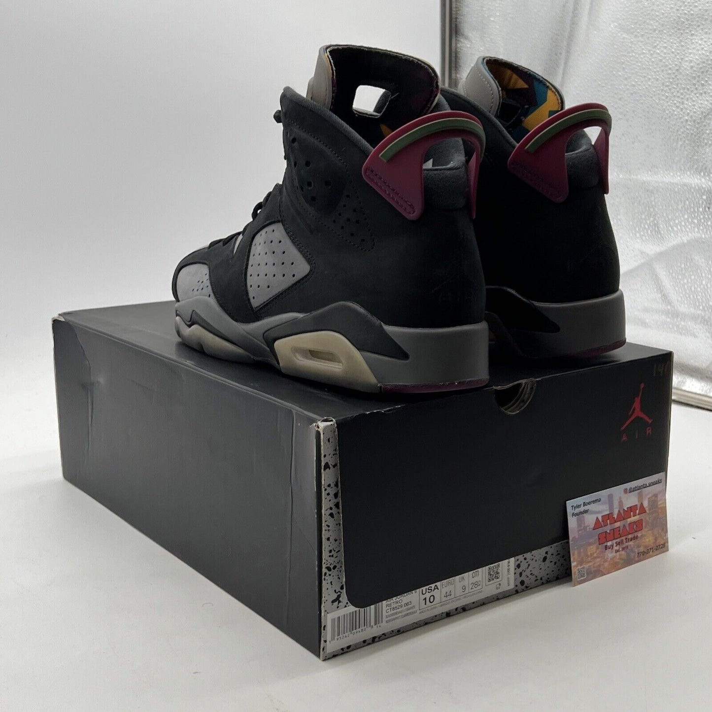 Size 10 - Air Jordan 6 Bordeaux (CT8529-063)