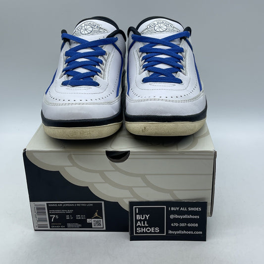 Size 7.5W - Air Jordan 2 Retro Low Varsity Royal (DX4401-104)