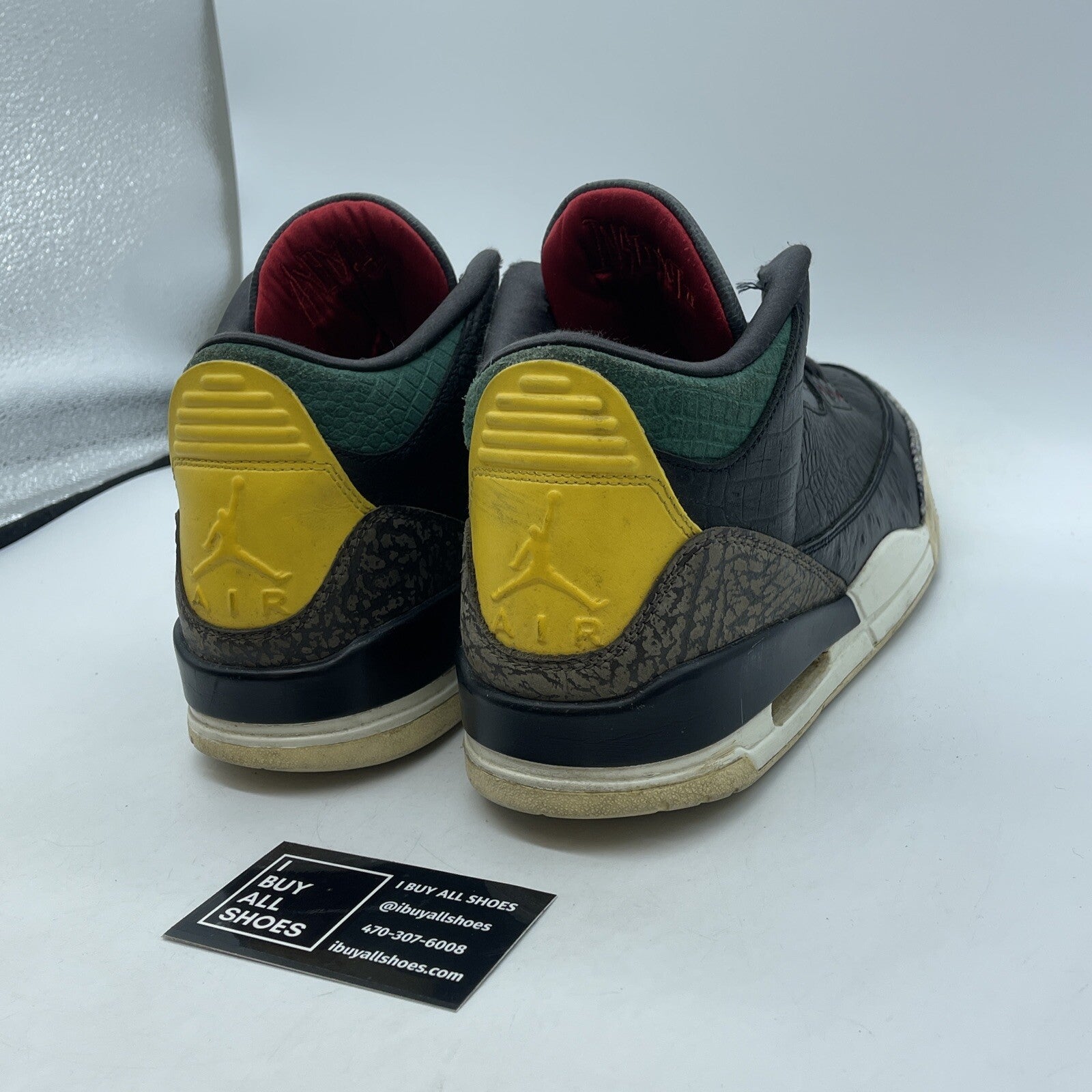 Size 11.5 - Air Jordan 3 Retro SE Animal Instinct 2.0 Black Suede (CV3583-003)