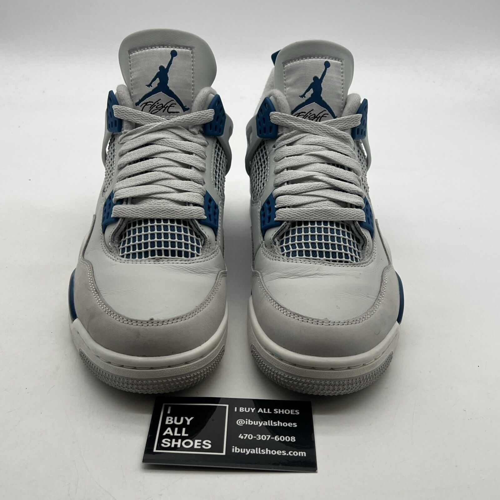 Size 8 - Air Jordan 4 Retro 2024 Military Blue (FV5029-141)