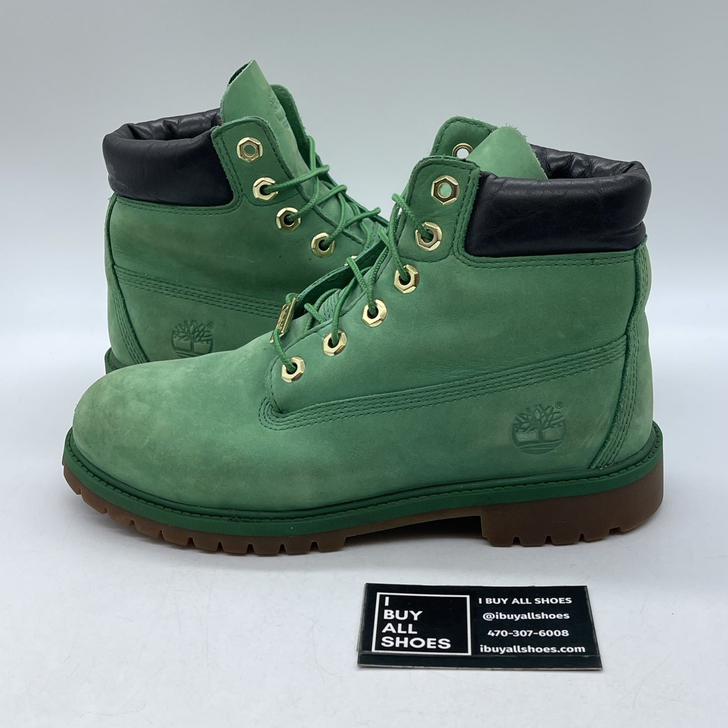 Size 6 - TIMBERLAND x NBA BOSTON CELTICS YOUTH 6" PREM BOOT (TB0A2944)