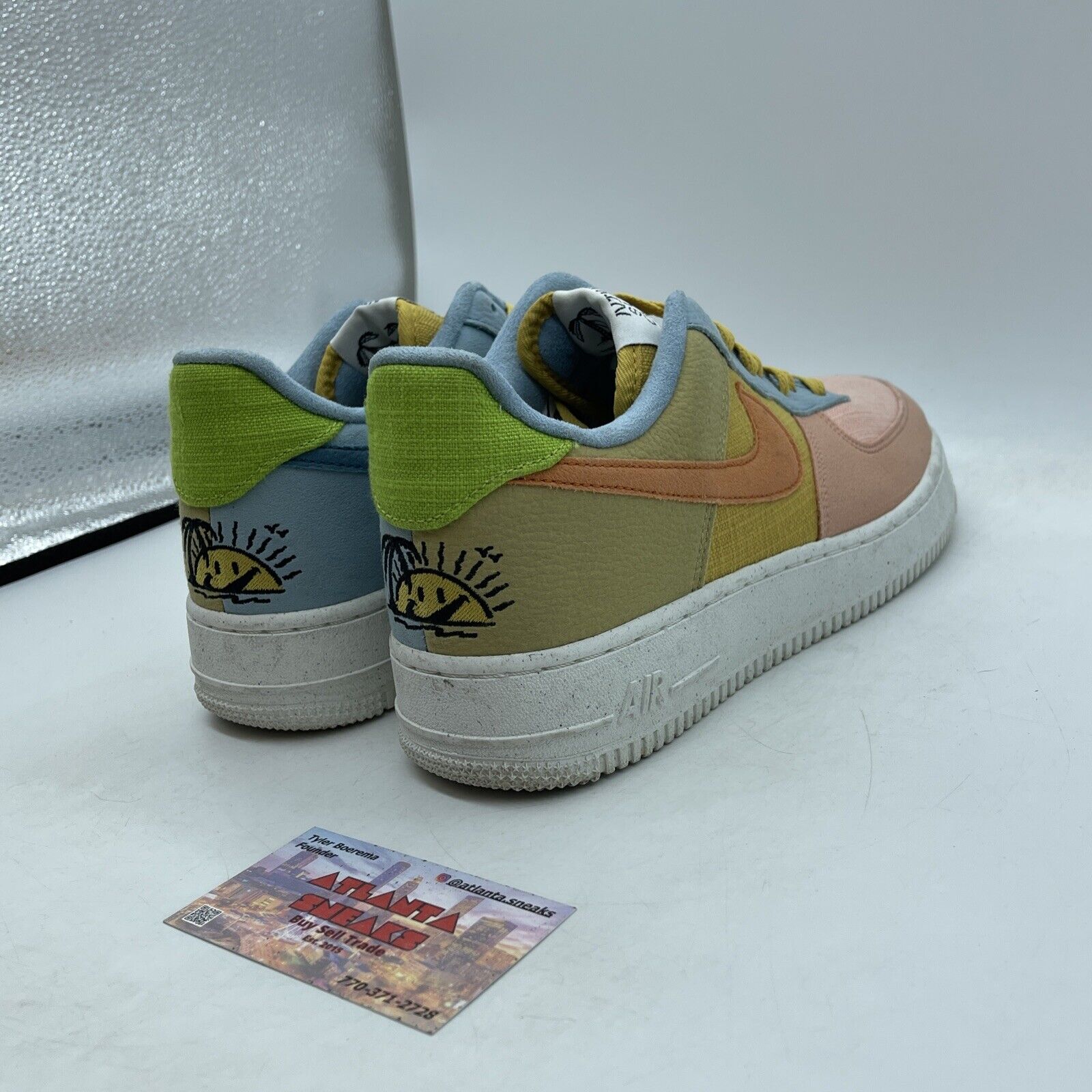 Size 8.5 - Nike Air Force 1 '07 LV8 Next Nature Low Sun Club Multi (DQ4531-700)