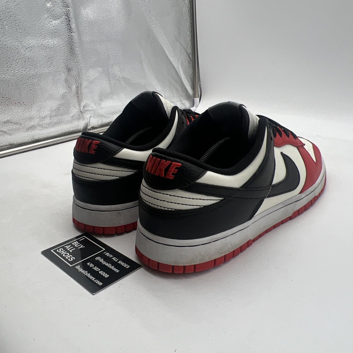 Size 13 - Nike Dunk Low EMB x NBA 75th Anniversary - Bulls 2021 (DD3363-100)