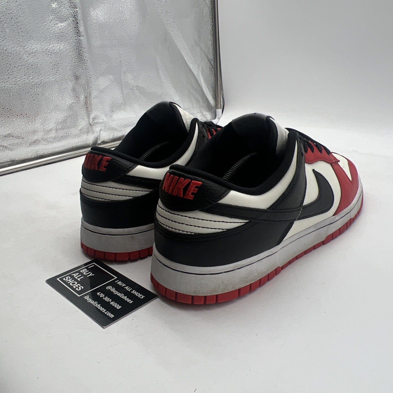 Size 13 - Nike Dunk Low EMB x NBA 75th Anniversary - Bulls 2021 (DD3363-100)