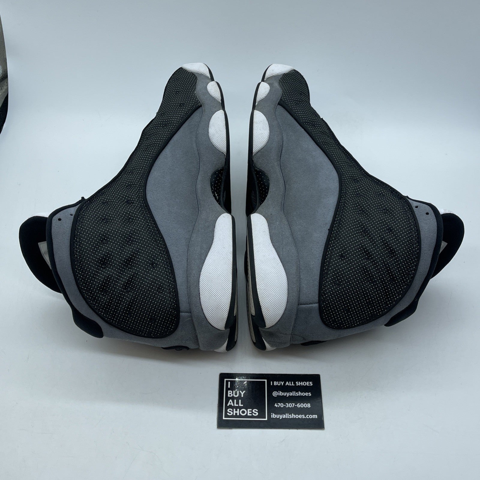 Size 11 - Air Jordan 13 Retro Black Flint Grey White Leather (DJ5982-060)