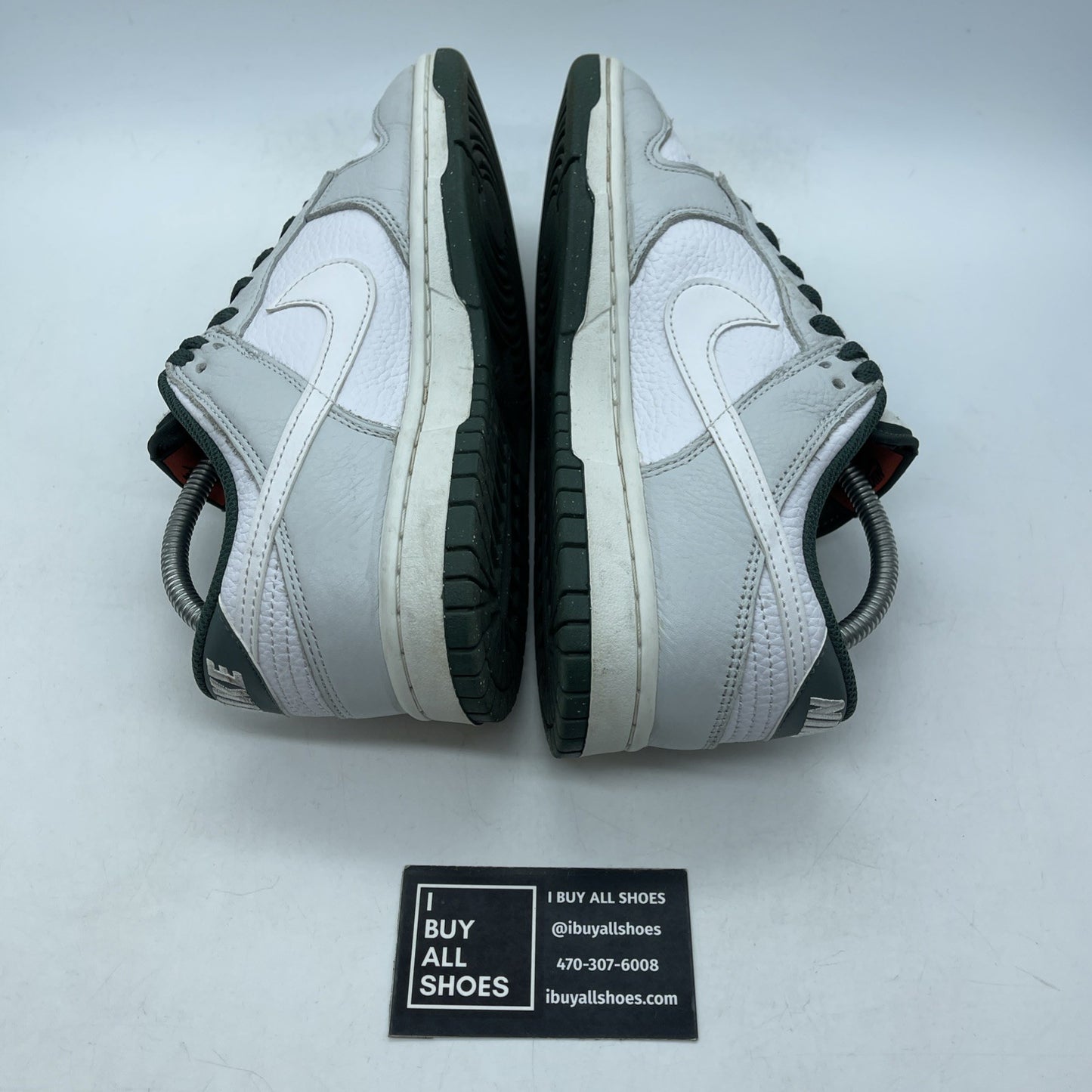 Size 8 - Nike Dunk SE Low Photon Dust Vintage Green Grey Leather (HF2874-001)