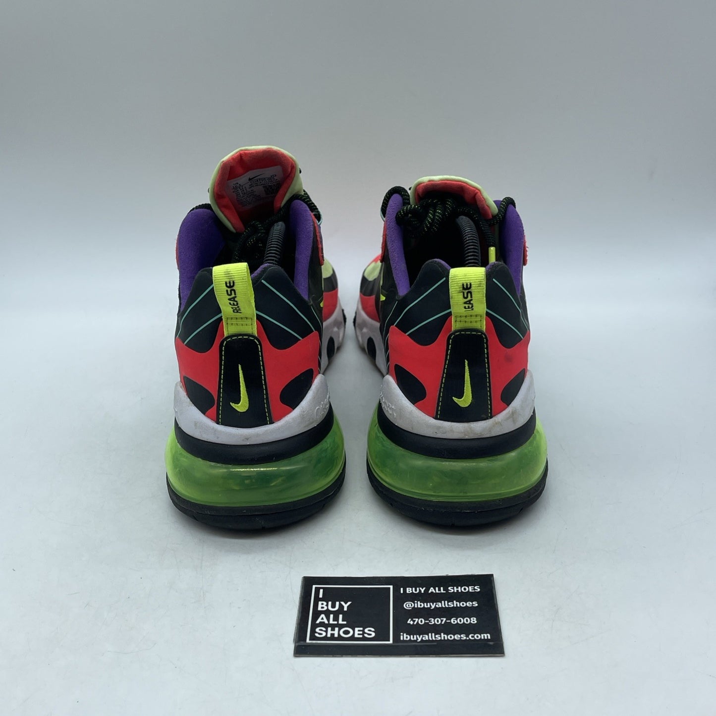Size 10.5 - Nike Air Max 270 React Parachute (CU4705-001)