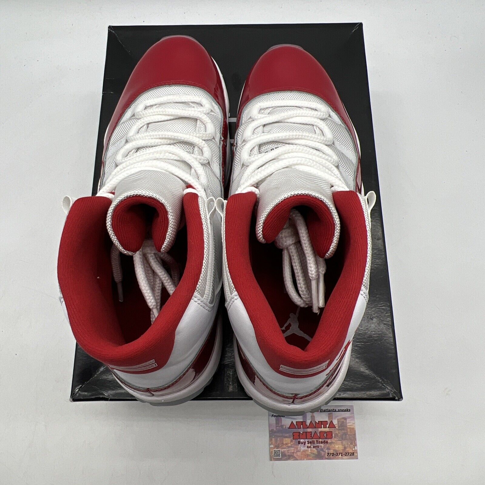 Size 11 - Jordan 11 Retro High Cherry White Red Leather (CT8012-116)