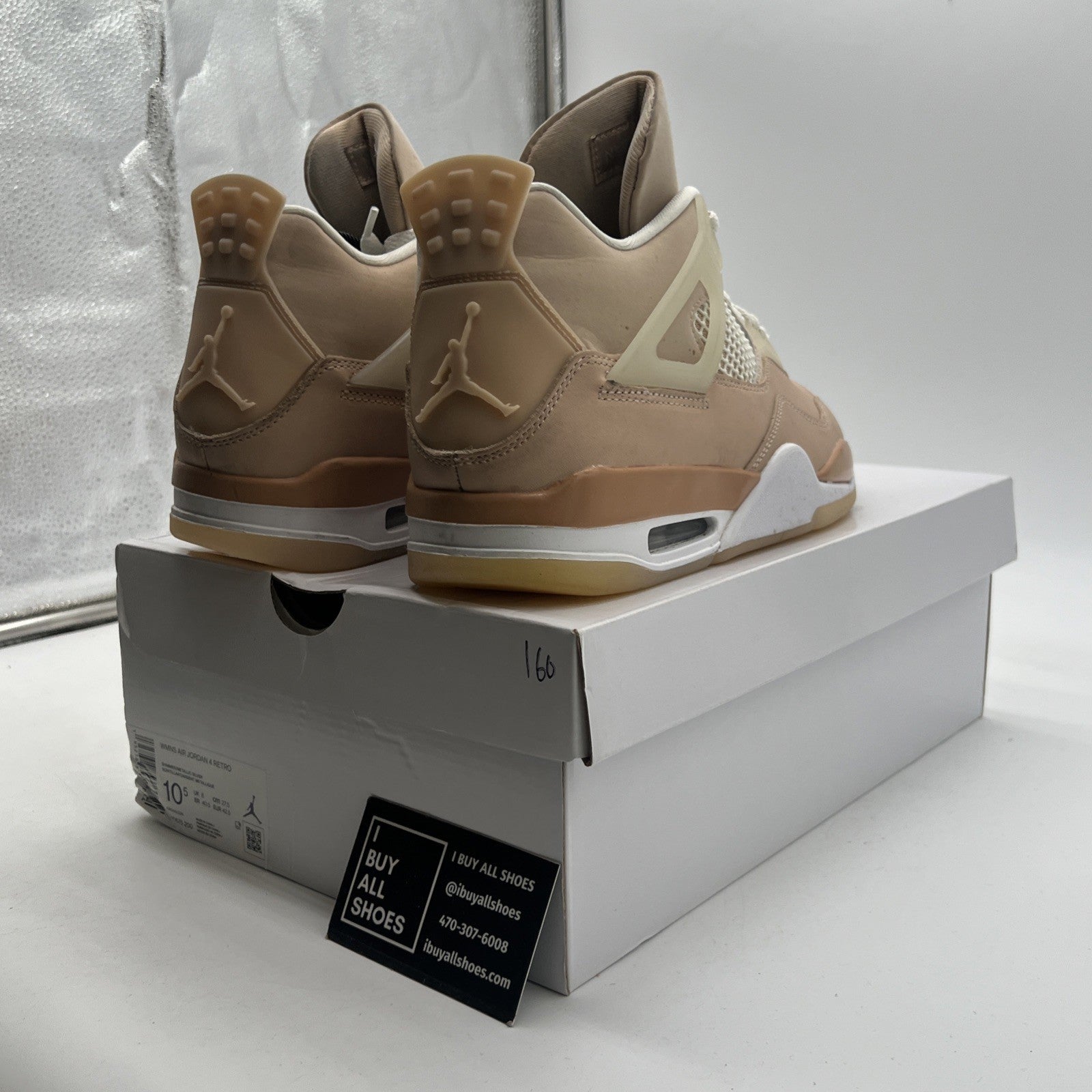 Size 10.5 - Air Jordan 4 Retro Shimmer W (DJ0675-200)