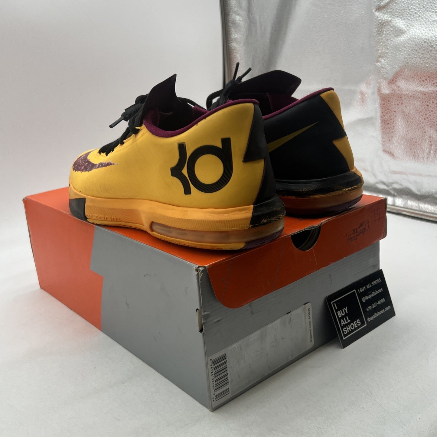 Size 11 - Nike KD 6 2013 Peanut Butter & Jelly (599424-801)