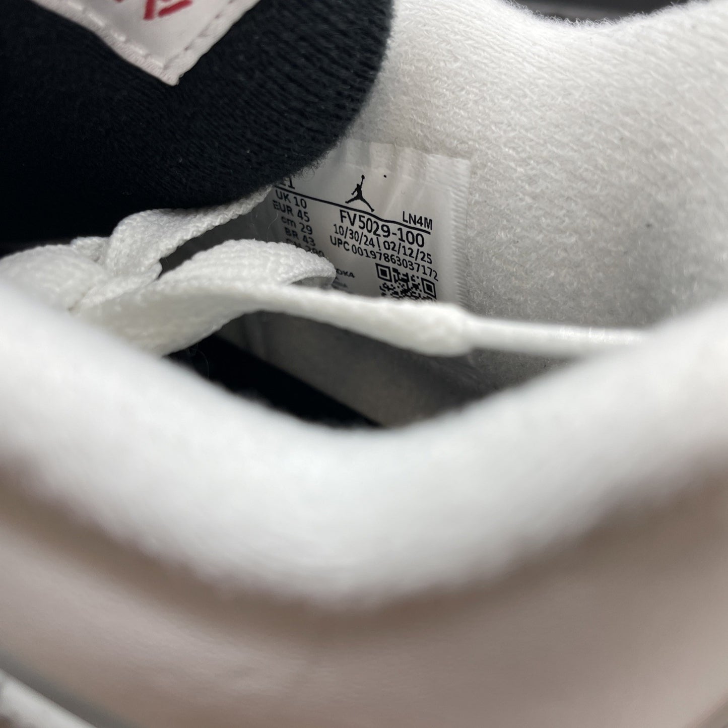 Size 11 - Air Jordan 4 Retro OG Mid White Cement Leather (FV5029-100)