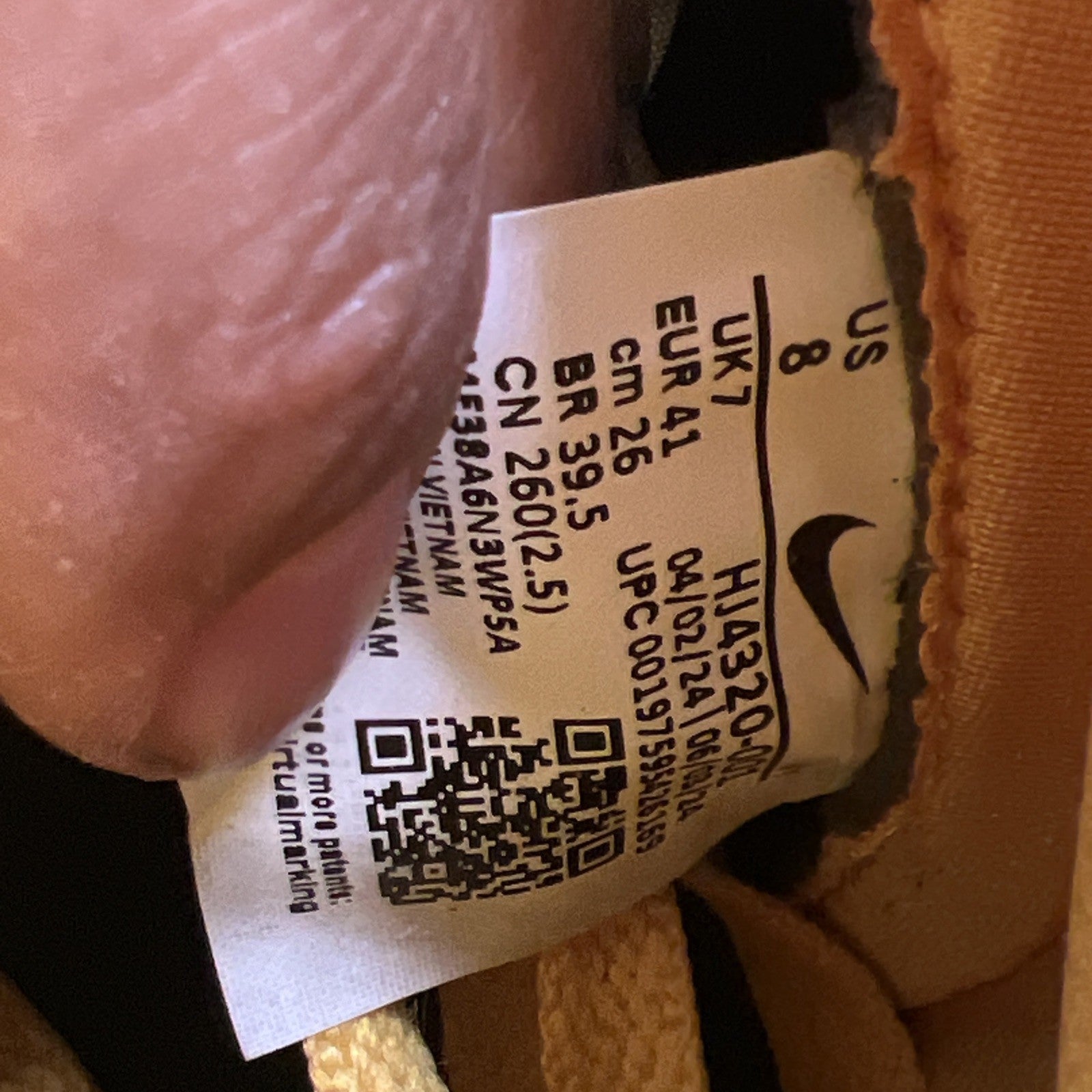 Size 8 - Nike Wu-Tang x Dunk Retro Premium 2024 High Yellow (HJ4320-001)