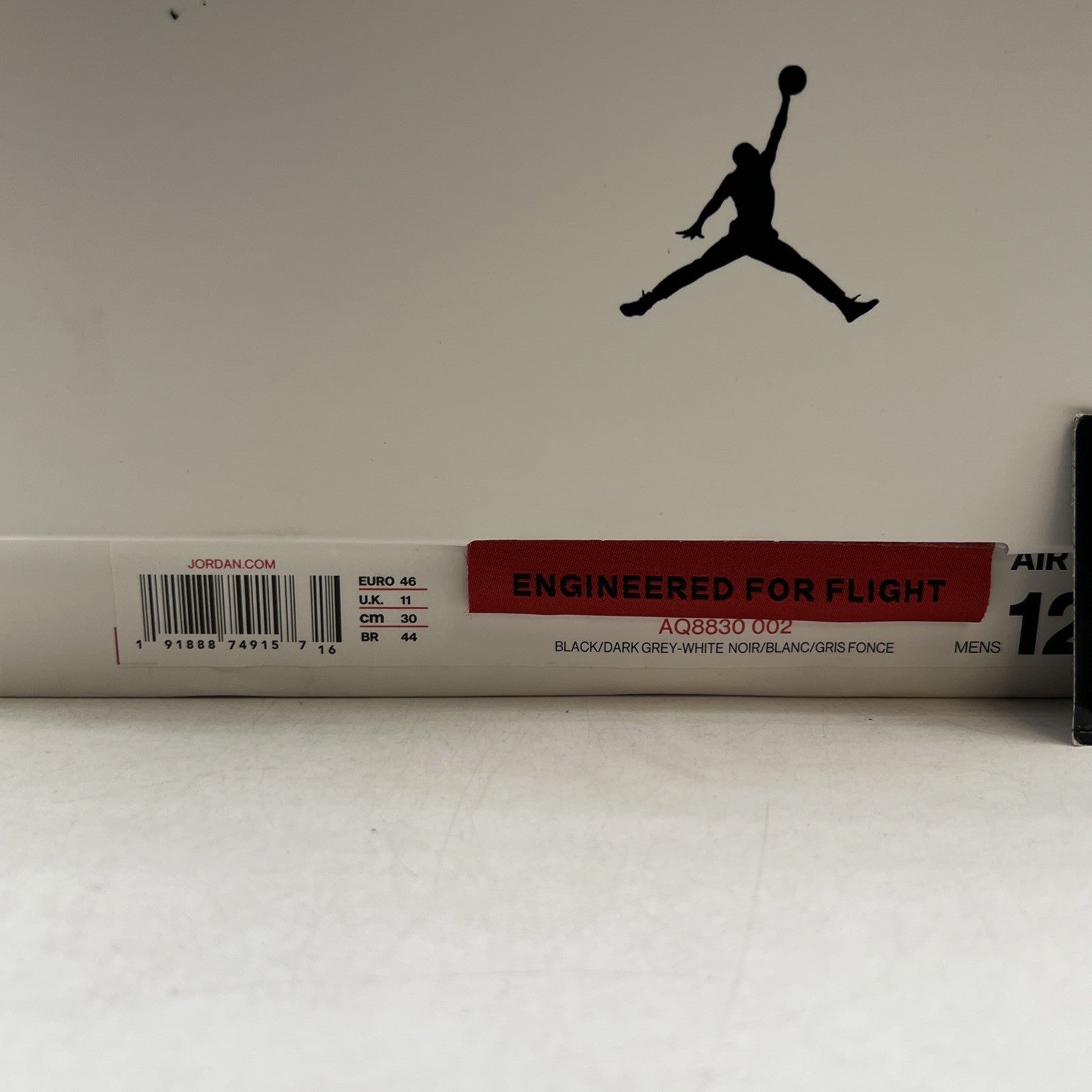 Size 12 - Air Jordan 33 Utility Blackout (AQ8830-002)
