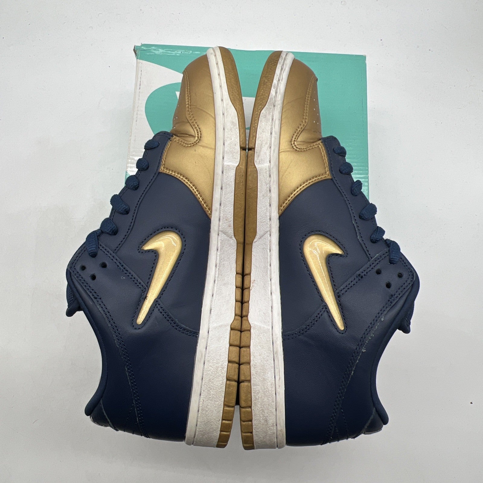 Size 11 - Nike Supreme x Dunk SB QS Low Metallic Gold (CK3480-700)