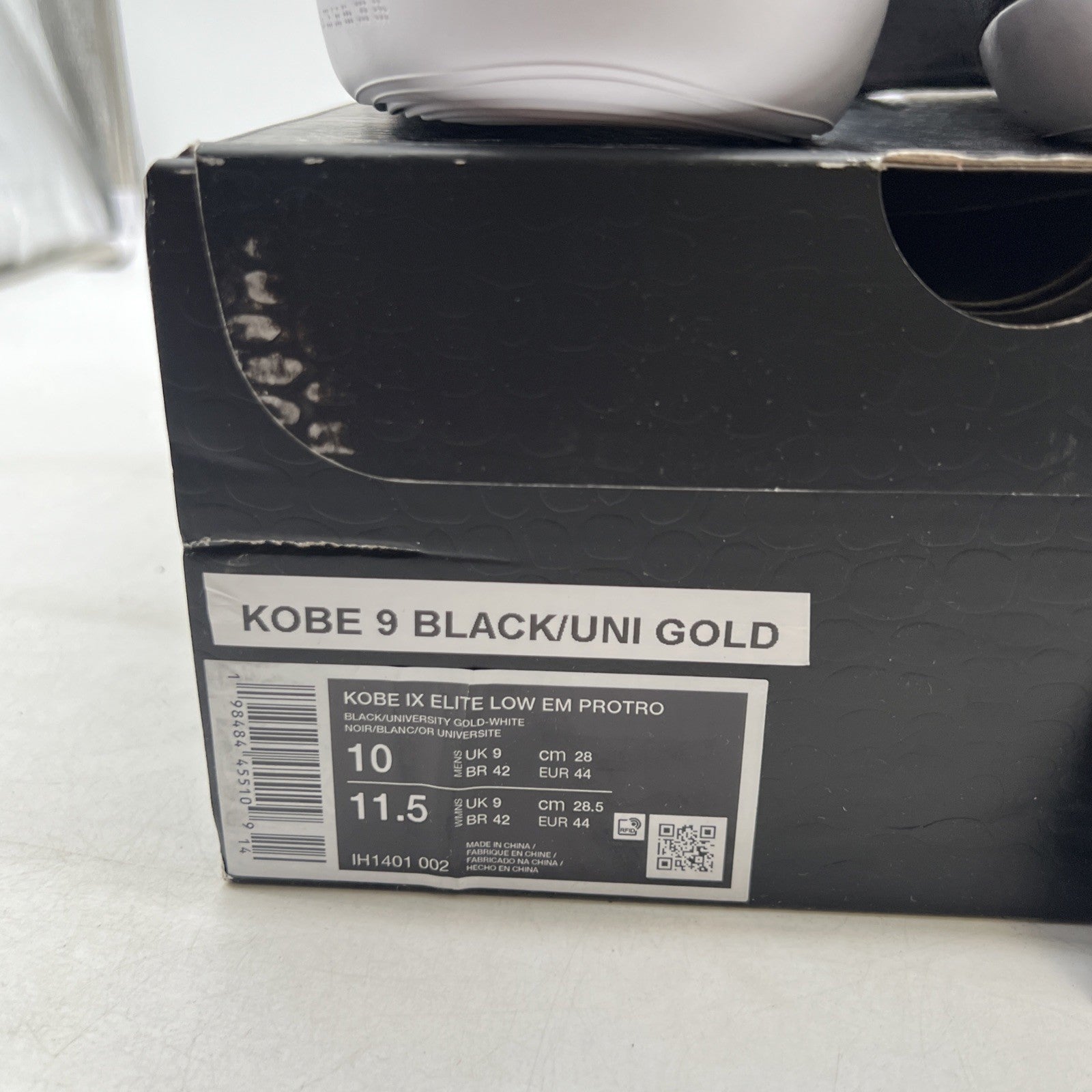 Size 10 - Nike Kobe 9 EM Protro TB Lakers Away (IH1401-002)
