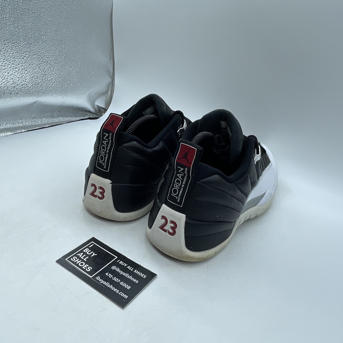 Size 9.5 - Air Jordan 12 Retro Low Playoffs (308317-004)