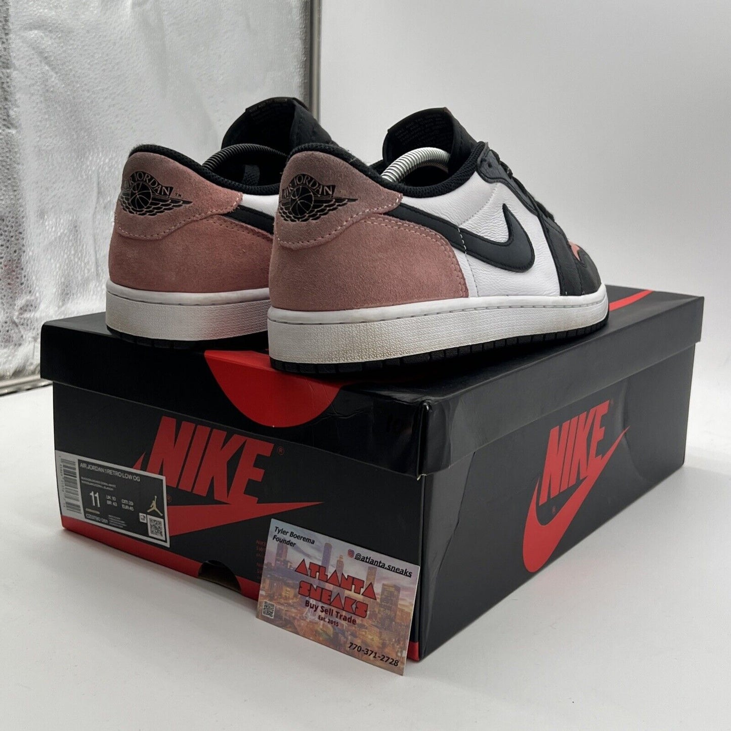 Size 11 - Air Jordan 1 Low OG Bleached Coral (CZ0790-061)