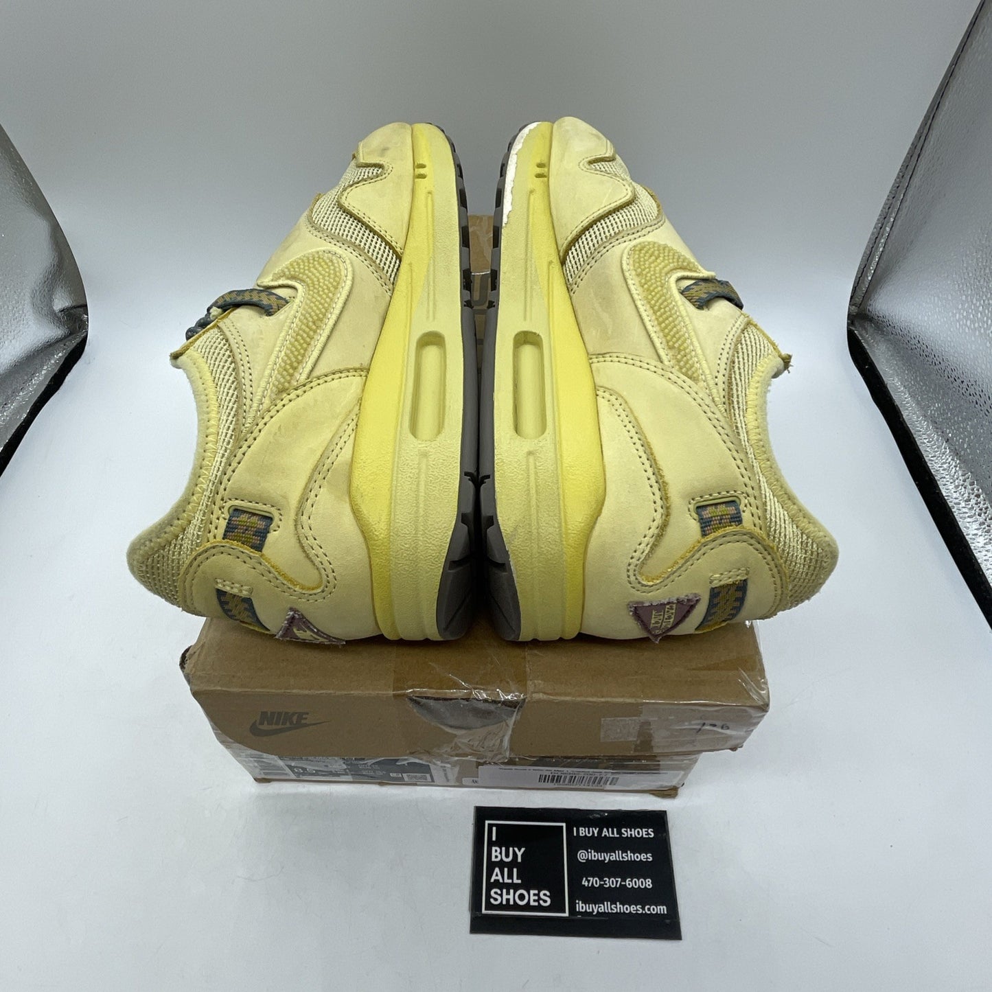 Size 7 - Nike Air Max 1 x Travis Scott Saturn Gold (DO9392-700)