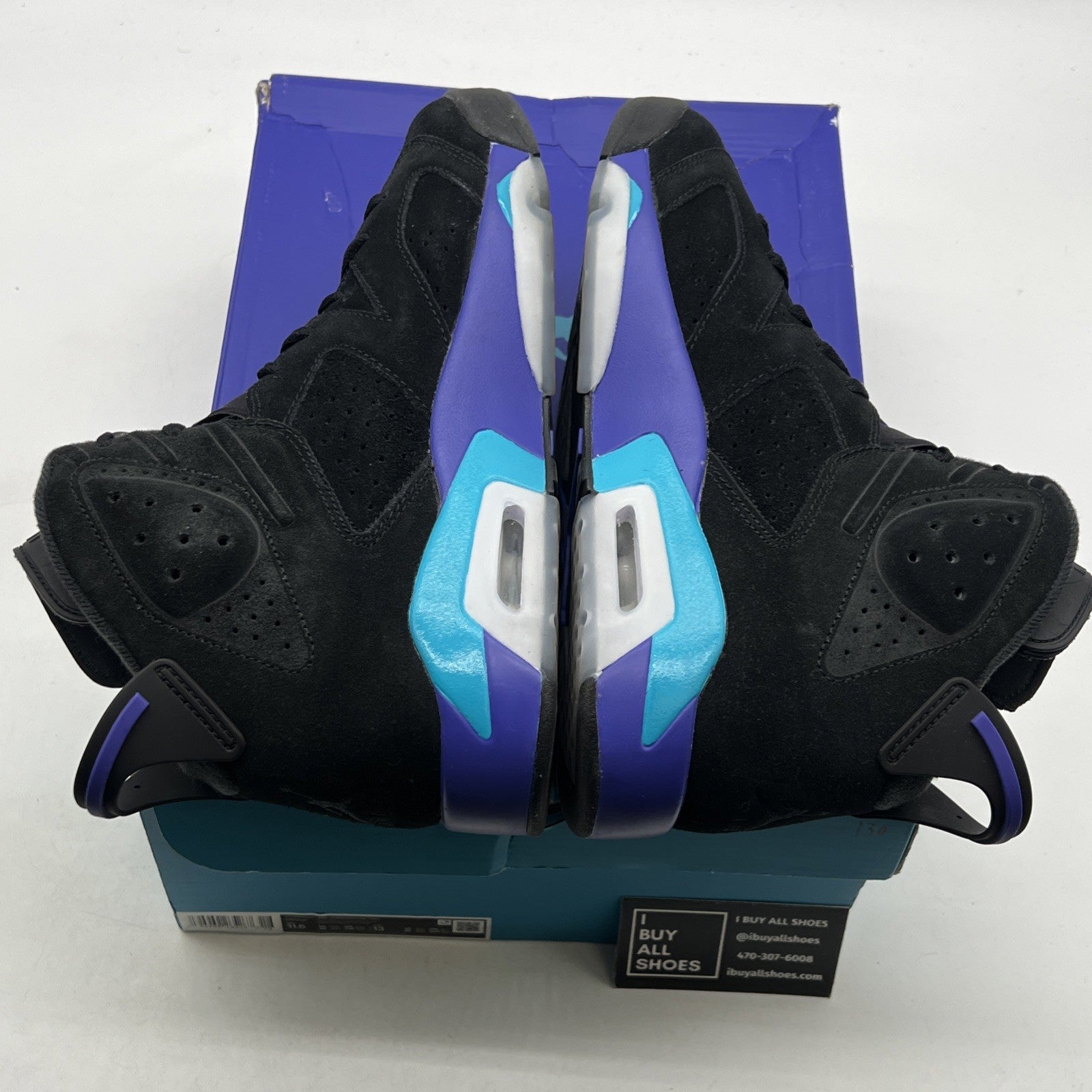 Size 11.5 - Air Jordan 6 Retro Aqua (CT8529-004)
