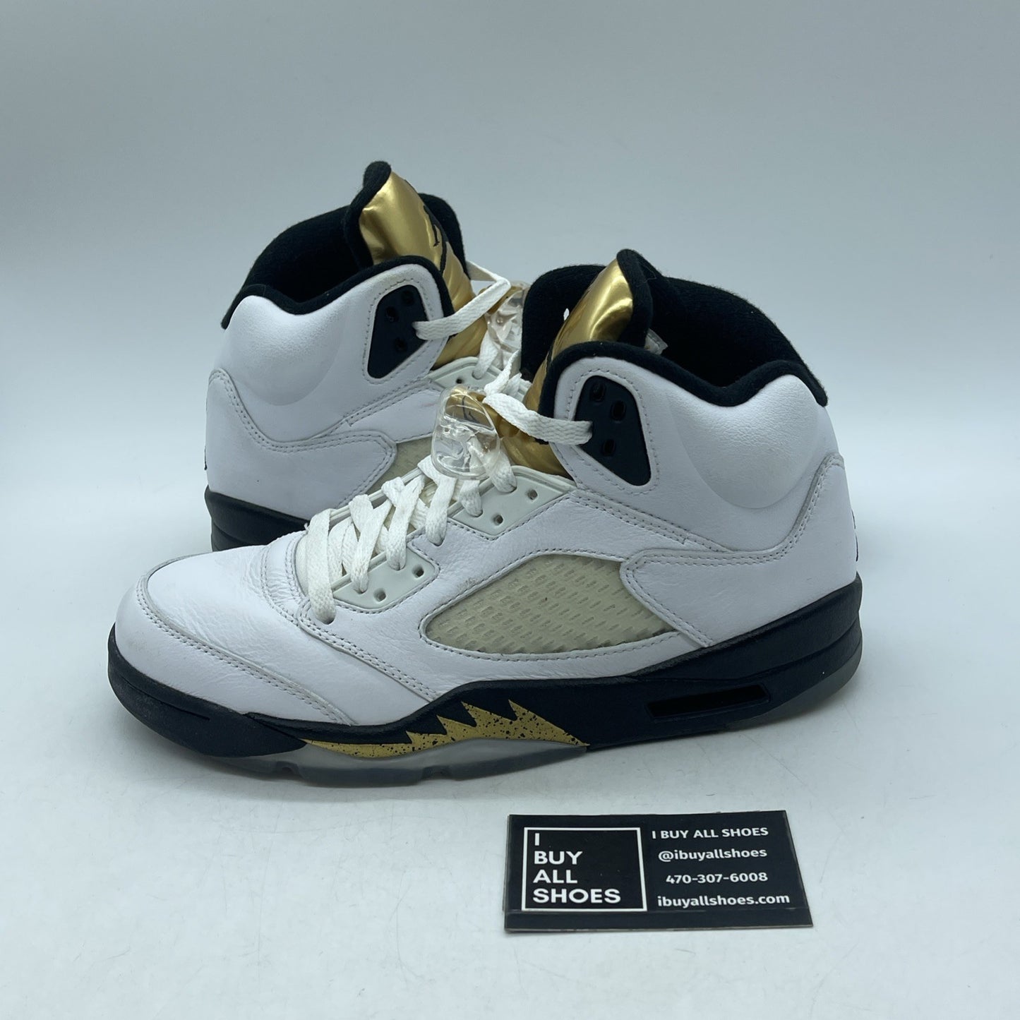 Size 7.5 - Air Jordan 5 Retro Olympic (136027-133)