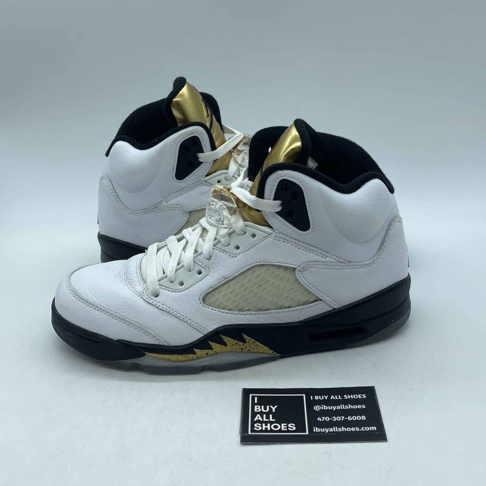 Size 7.5 - Air Jordan 5 Retro Olympic (136027-133)