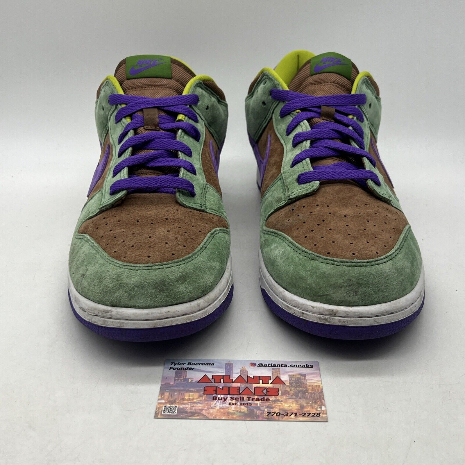 Size 14 - Nike Dunk SP Retro 2020 Low Veneer Purple Green (DA1469-200)