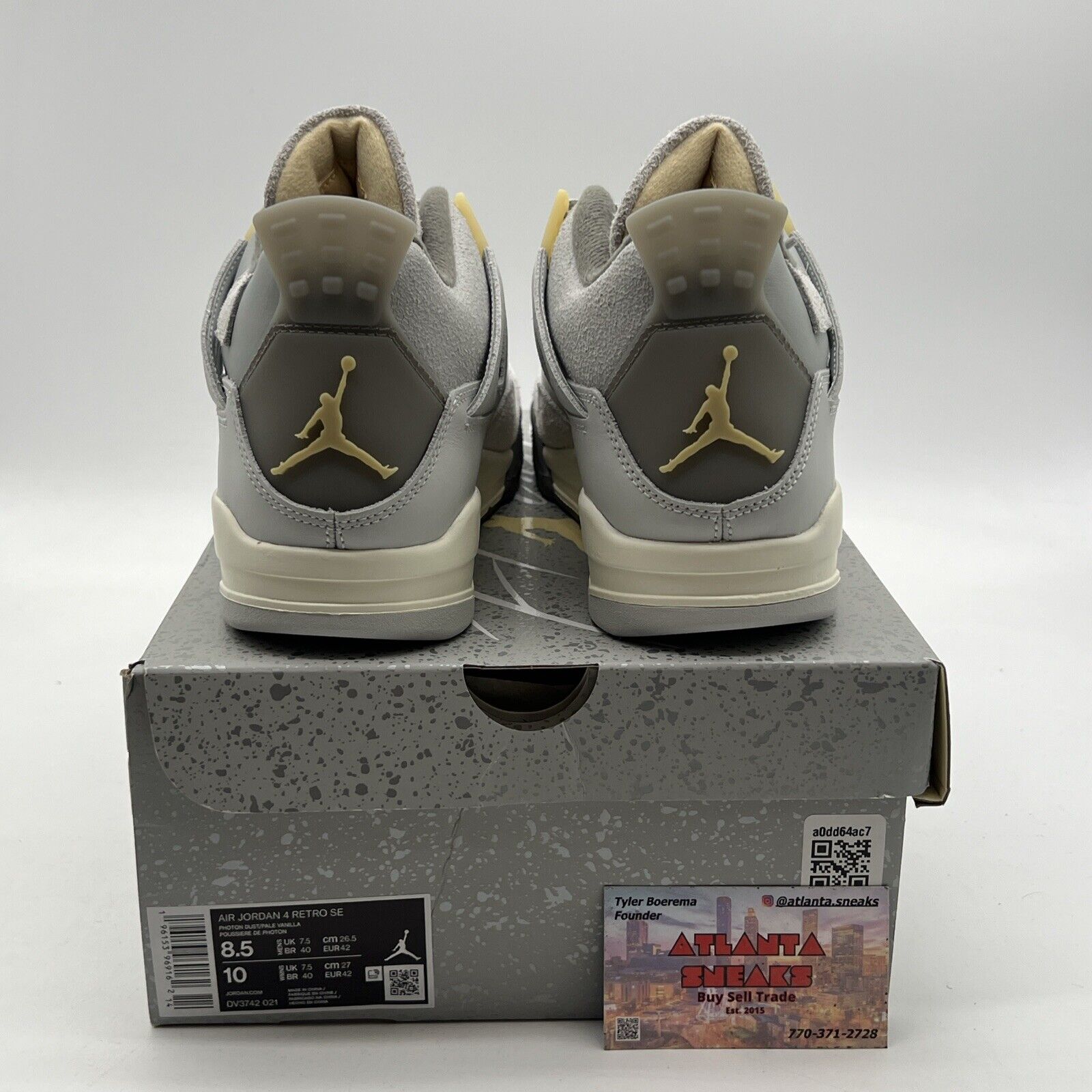 Size 8.5 - Air Jordan 4 Retro SE Low Craft (DV3742-021)