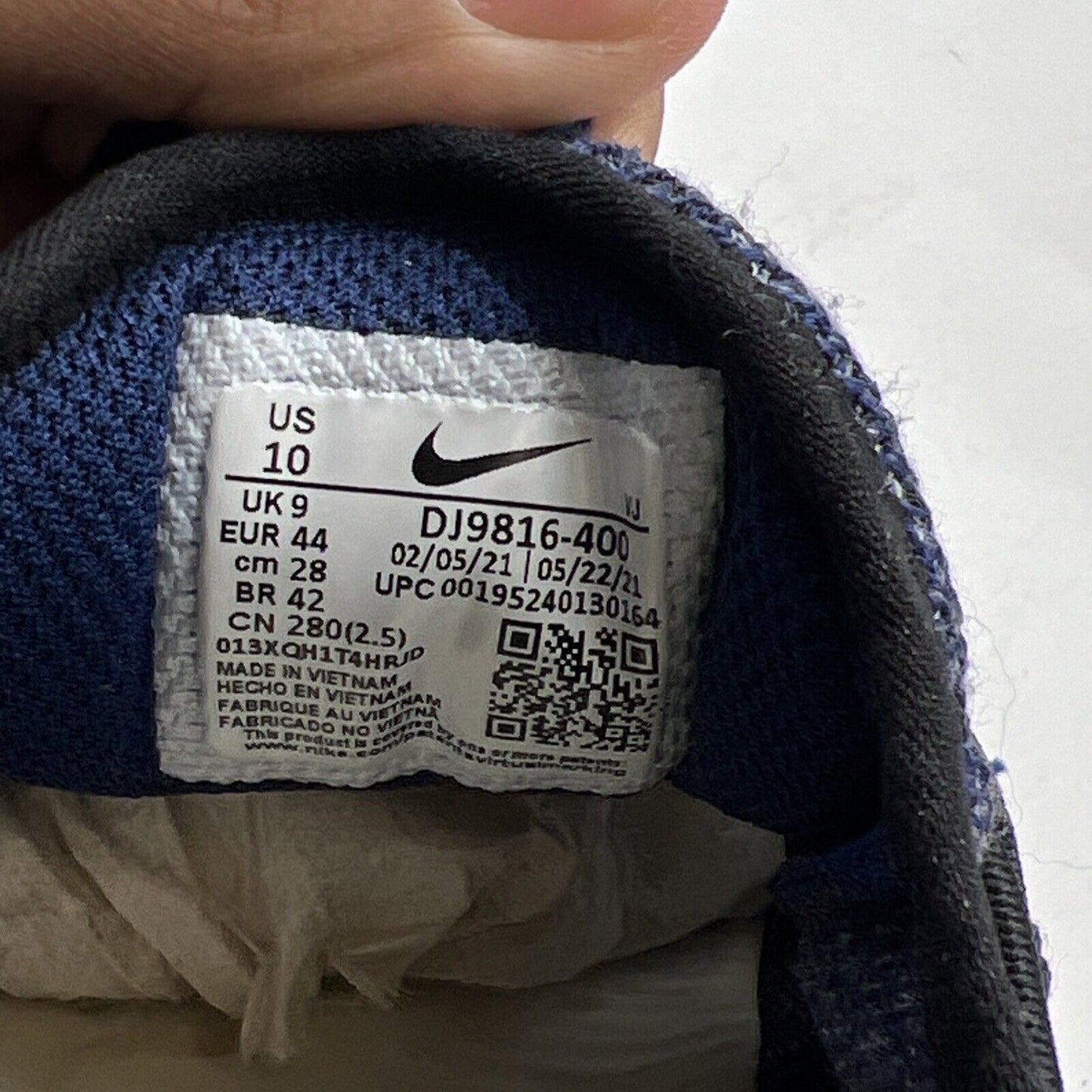 Size 10 - Nike Glide FlyEase Premium Blue Void (DJ9816-400)
