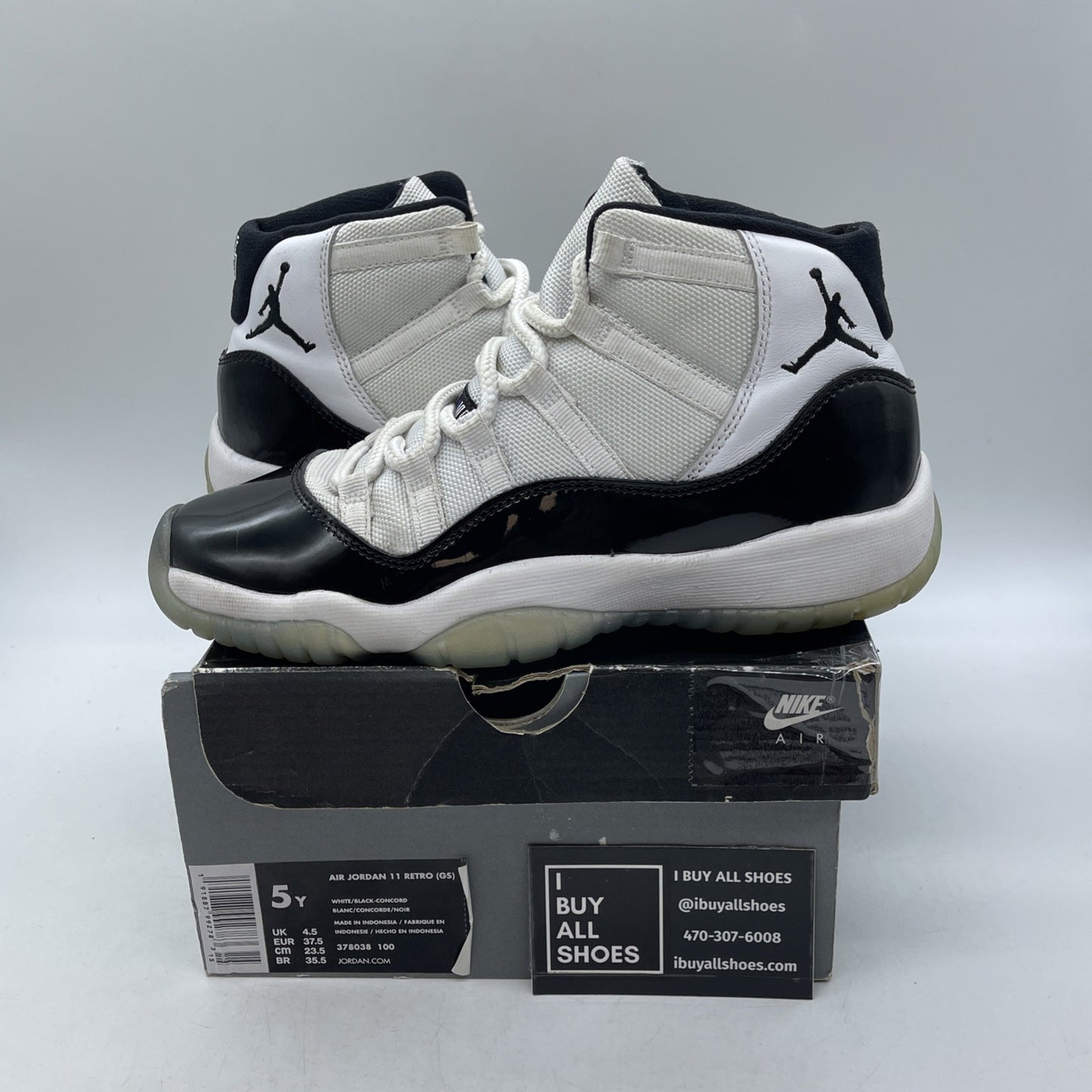 Size 7Y - Jordan 11 Retro High Concord