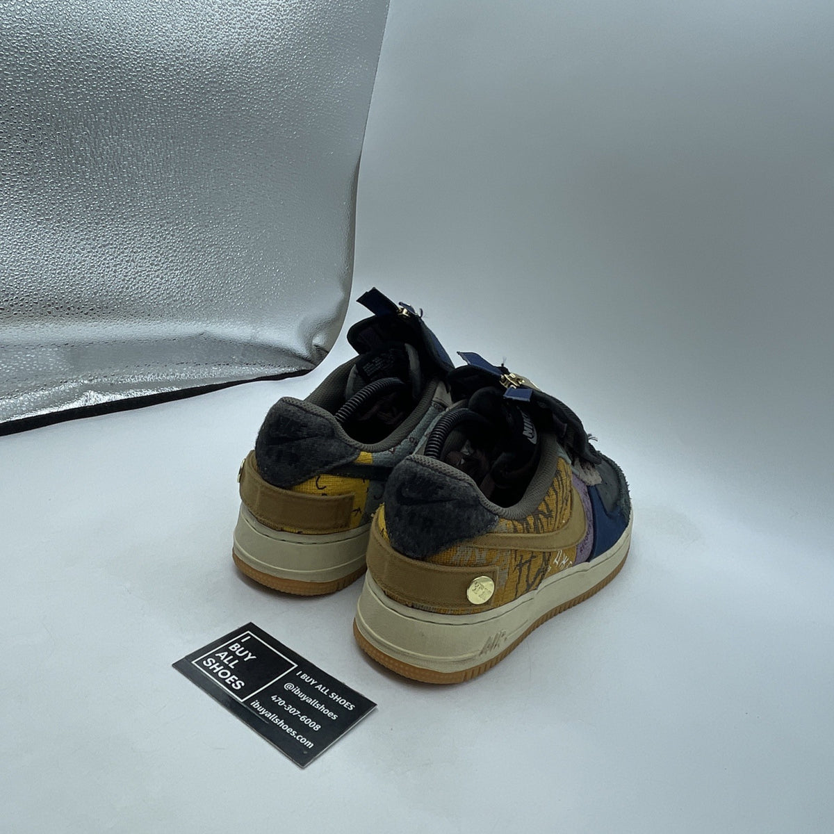 Size 9.5 - Nike Air Force 1 Low x Travis Scott Cactus Jack (CN2405-900)