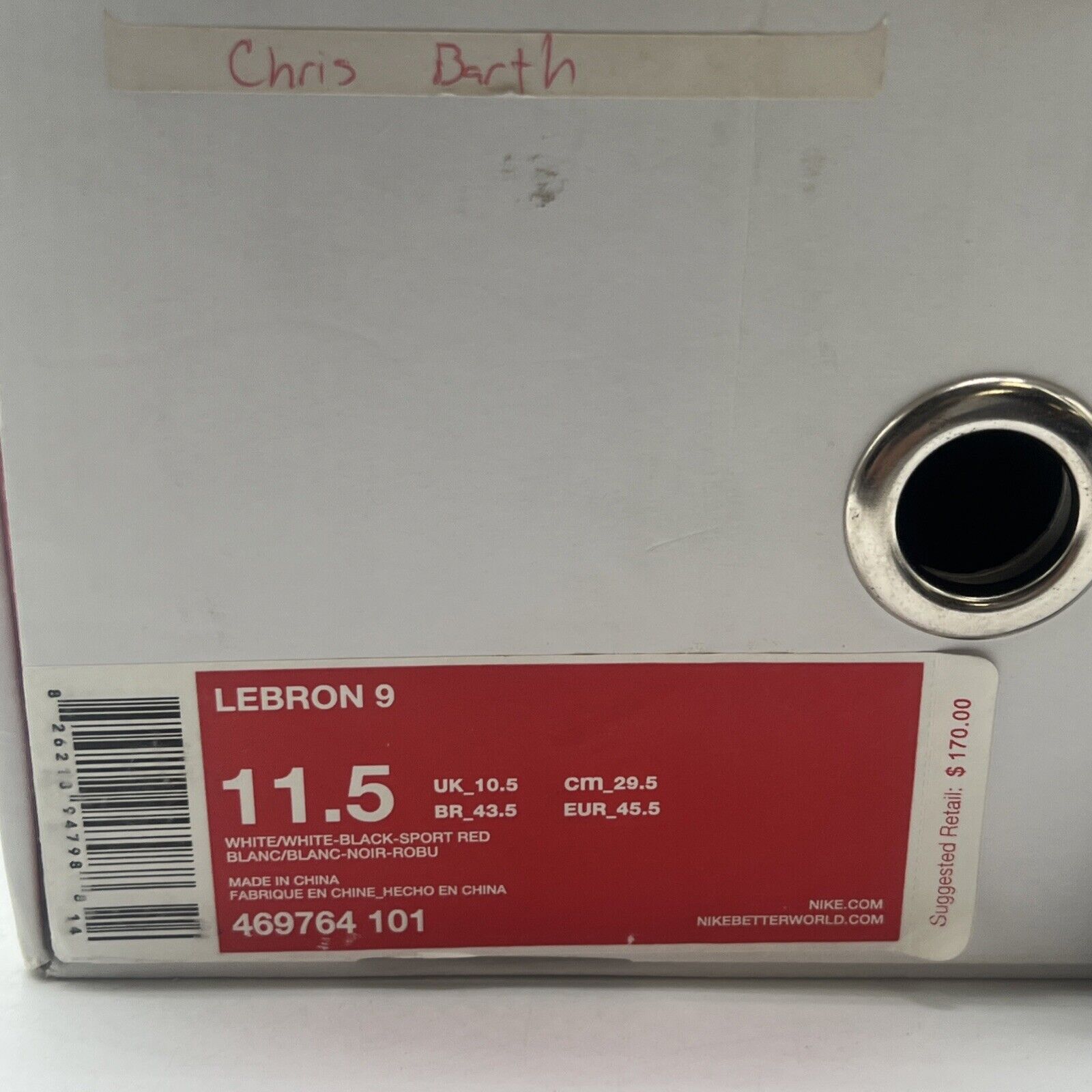 Size 11.5 - Nike LeBron 9 Freegums (469764-101)