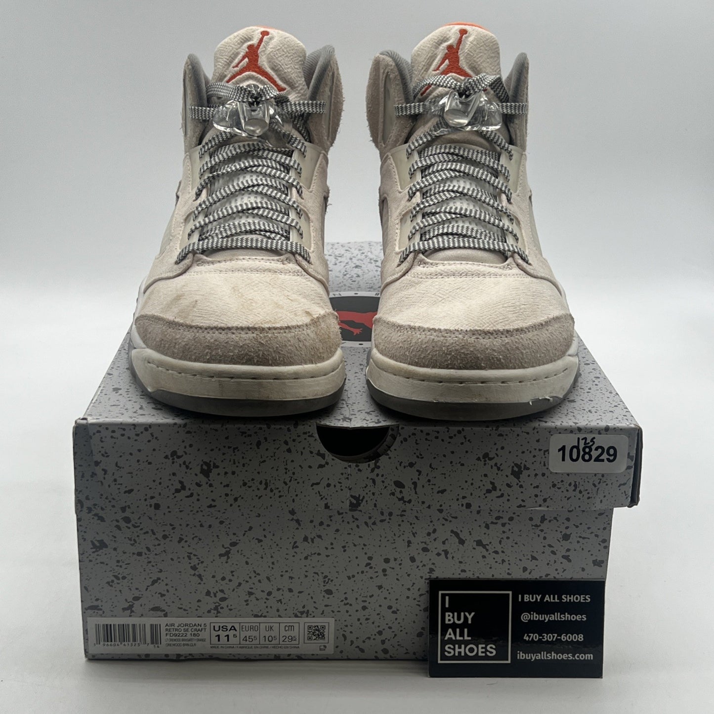 Size 11.5 - Air Jordan 5 Retro SE Craft Light Orewood Brown (FD9222-180)