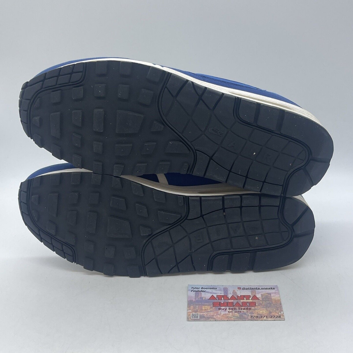 Size 12 - Nike Air Max 1 ACG Pack - Deep Royal Blue White Blue (308866-403)