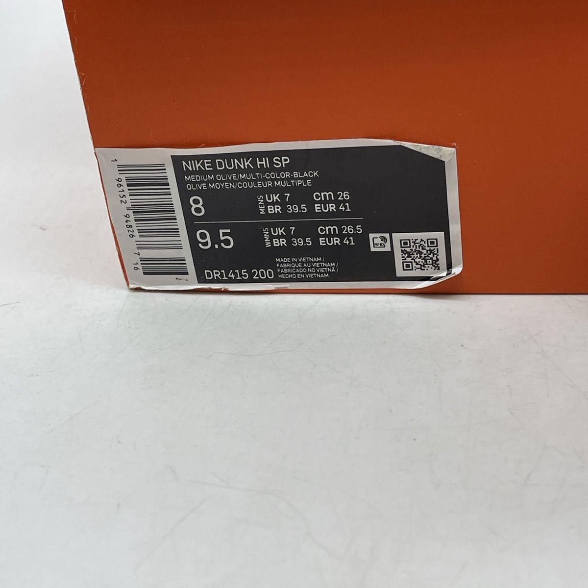 Size 8 - SOULGOODS x Nike Dunk SP High 90s (DR1415-200)