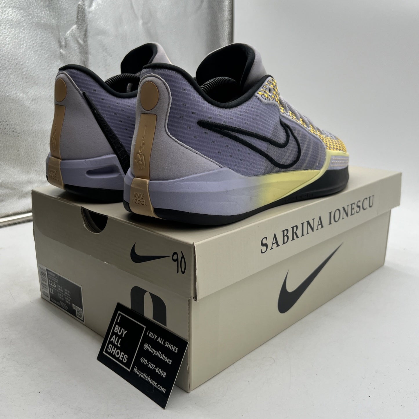 Size 12.5 - Nike Sabrina 1 Spark W (FQ3381-501)