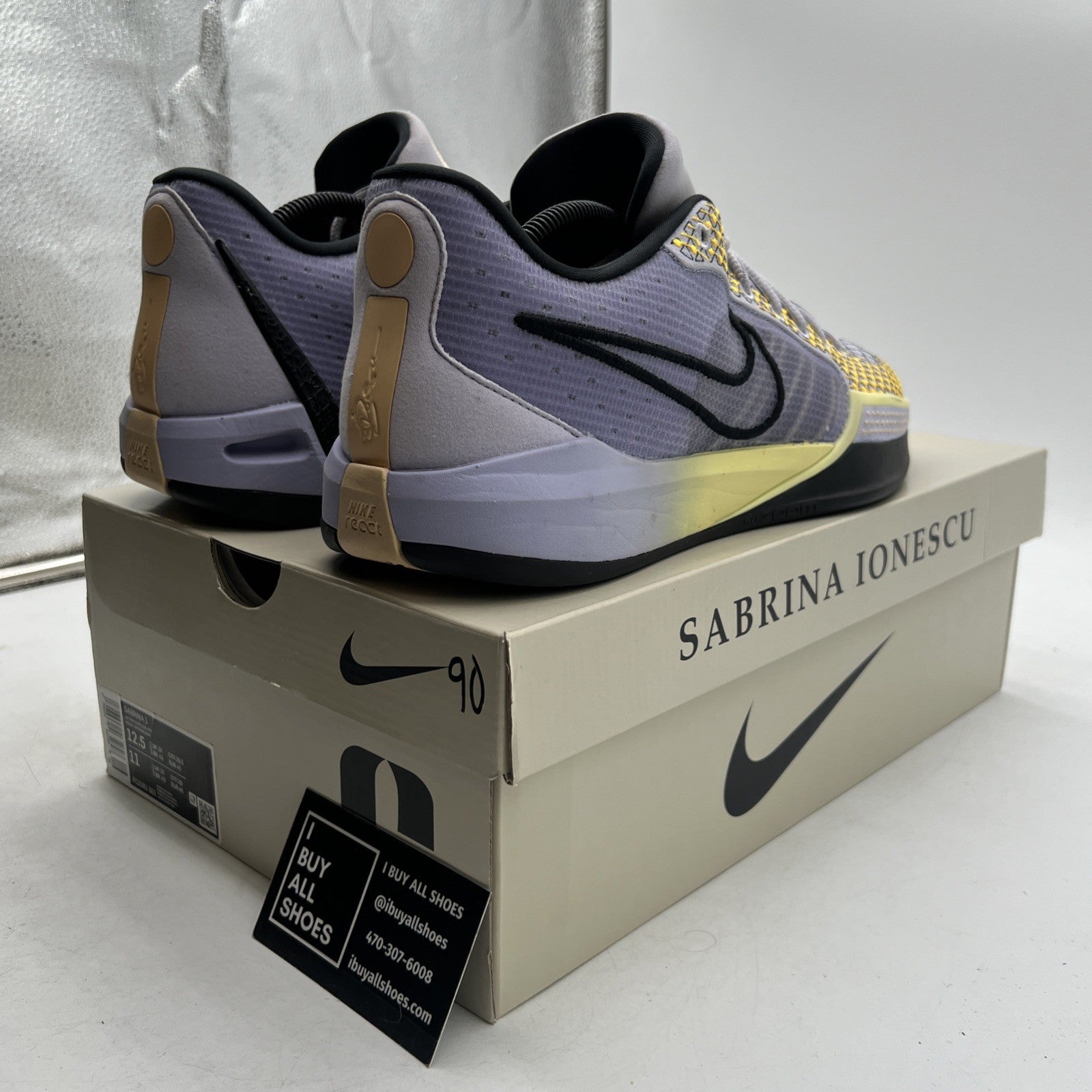 Size 12.5 - Nike Sabrina 1 Spark W (FQ3381-501)
