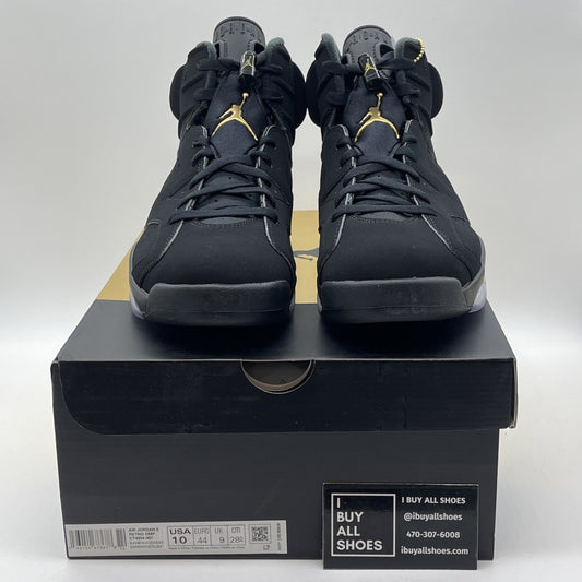 Size 10 - Jordan 6 Retro Defining Moments 2020 Black Suede (CT4954-007)