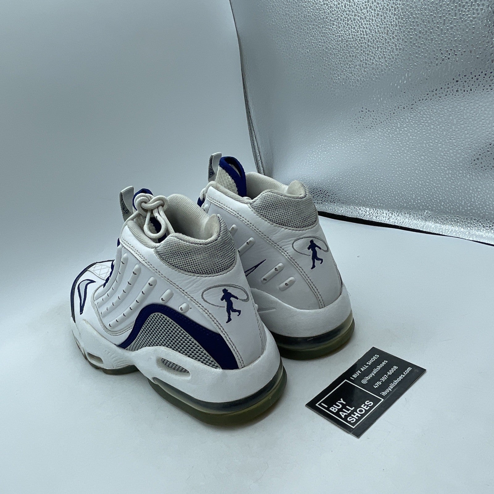 Size 11 - Nike Air Griffey Max 2 White Royal Blue (442171-102)