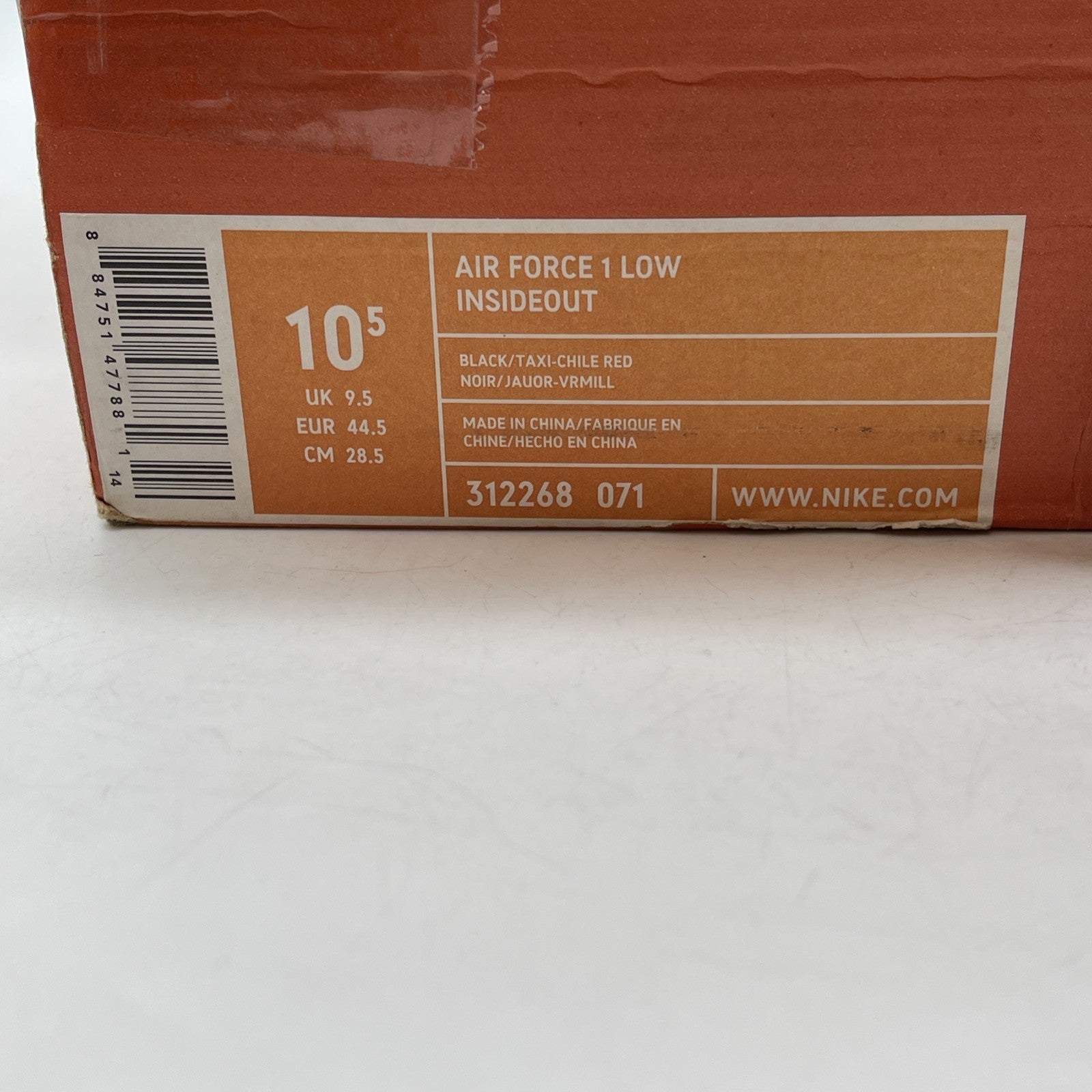 Size 10.5 - Nike Air Force 1 Inside Out Low Albis Pack Suede (312268-071)