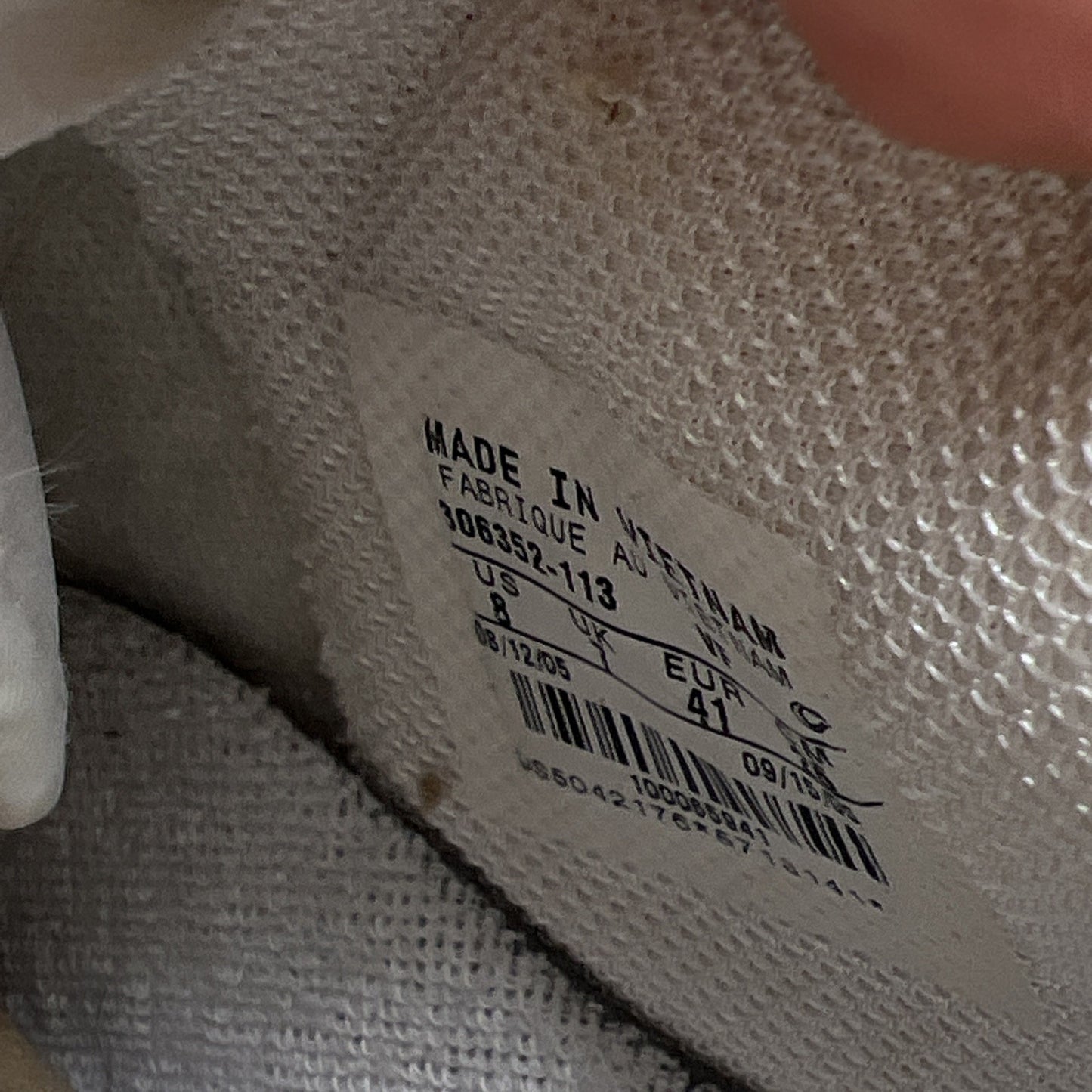 Size 8 - Nike Air Force 1 Mid White (306352-113)