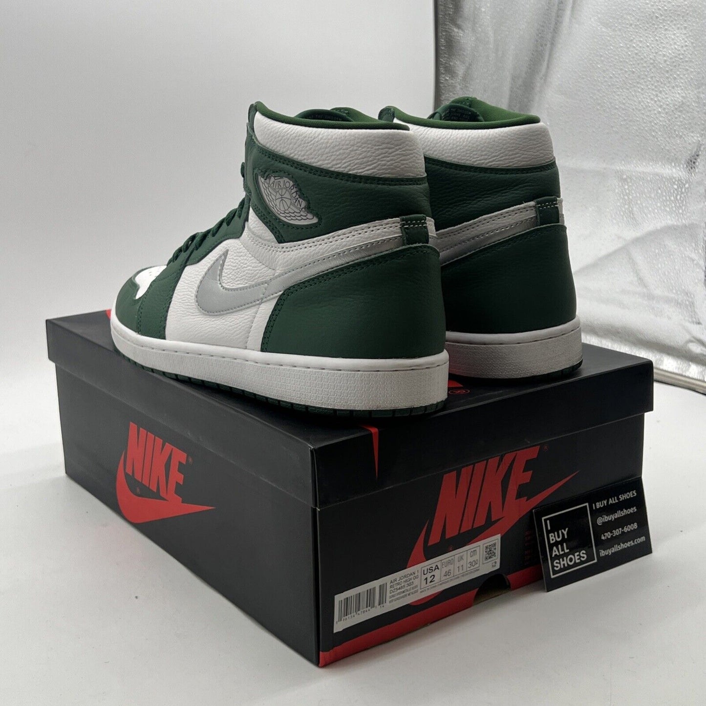 Size 12 - Air Jordan 1 Retro OG High Gorge Green (DZ5485-303)
