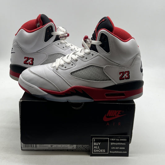 Size 9.5 - Air Jordan 5 Retro 2025 Fire Red (HQ7978-101)