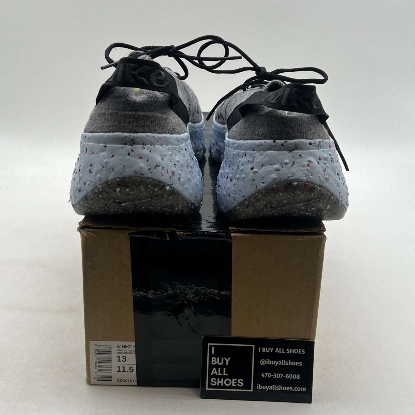 Size 13 - Nike Space Hippie 04 This Is Trash - Volt W (CD3476-001)