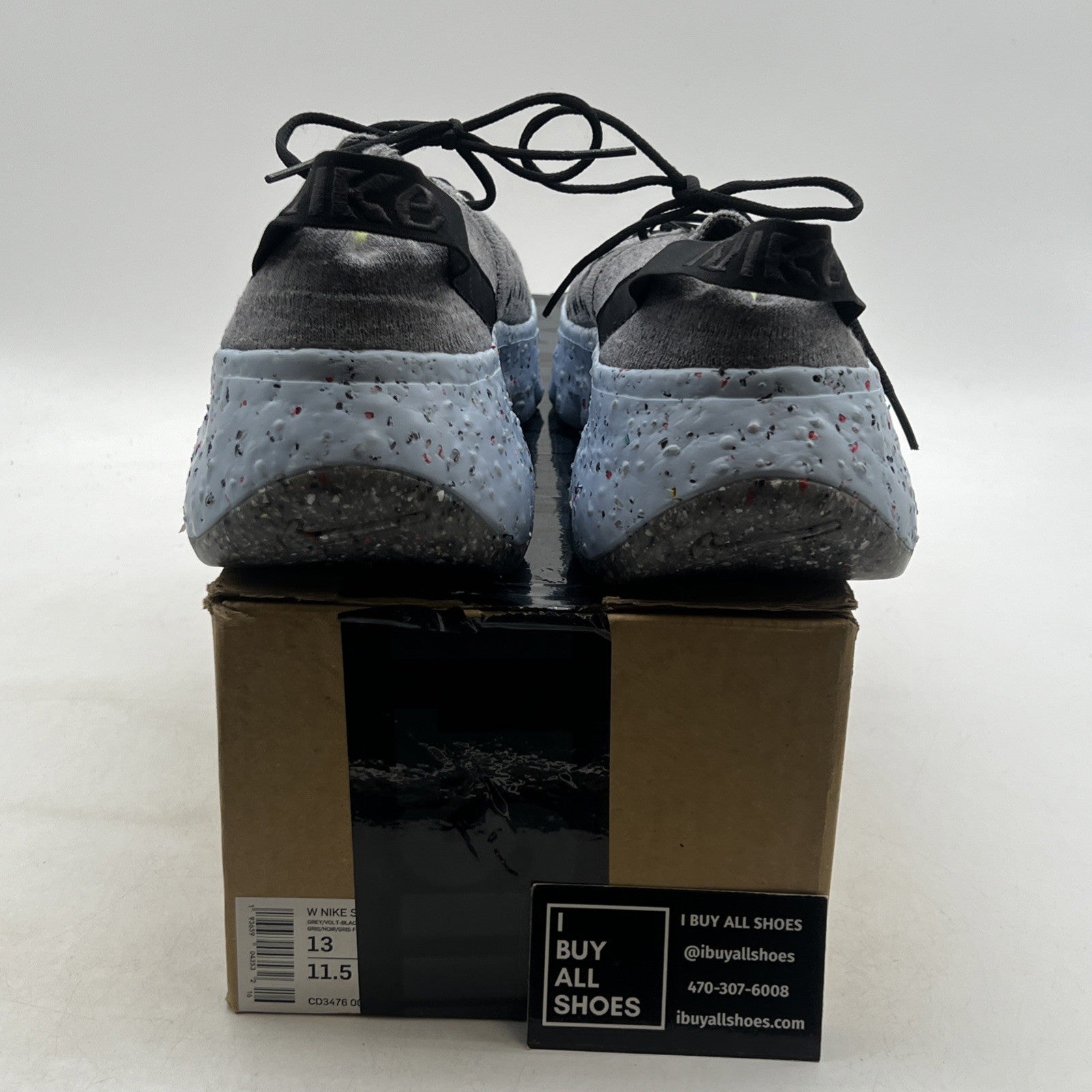 Size 13 - Nike Space Hippie 04 This Is Trash - Volt W (CD3476-001)