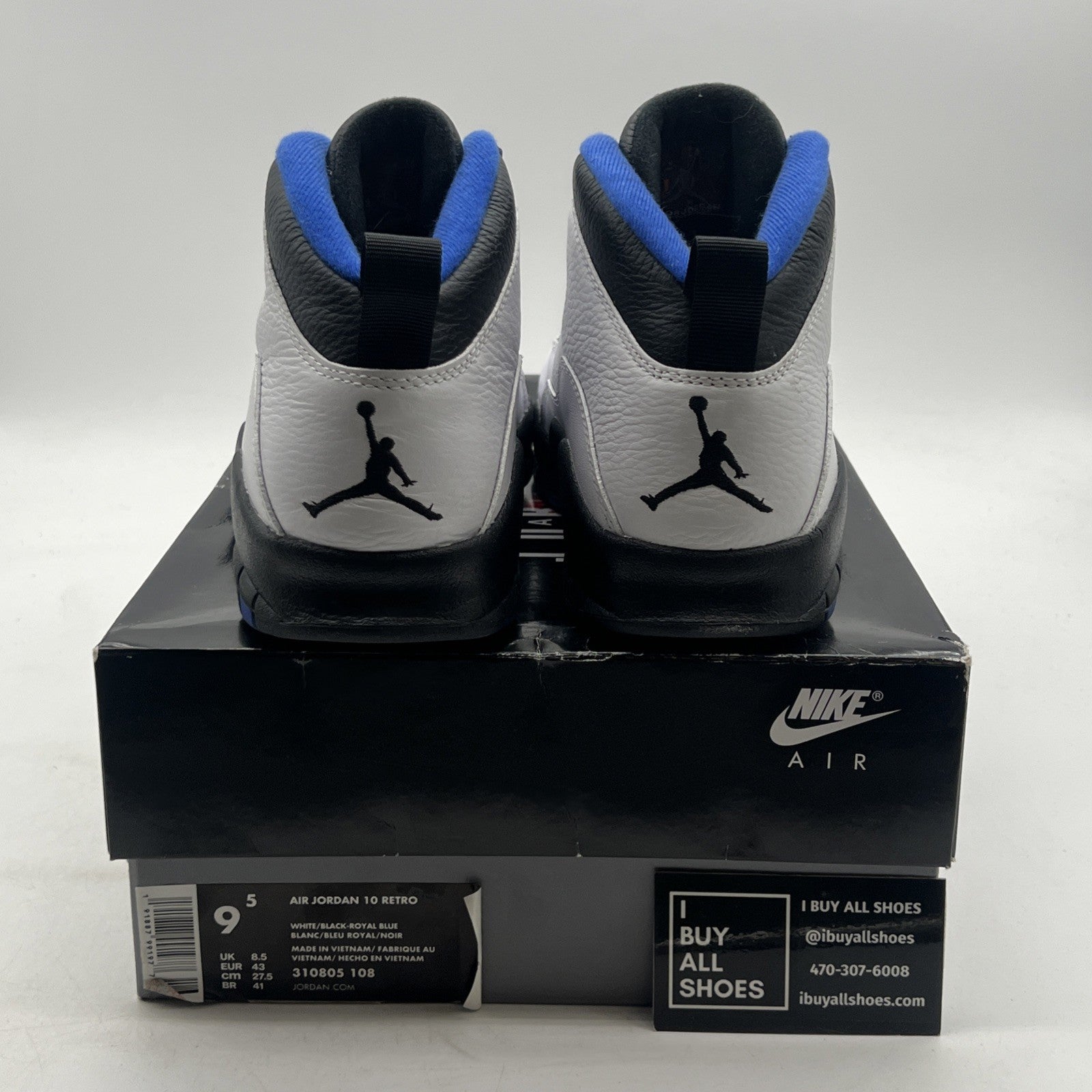 Size 9.5 - Air Jordan 10 Retro 2018 Orlando (310805-108)