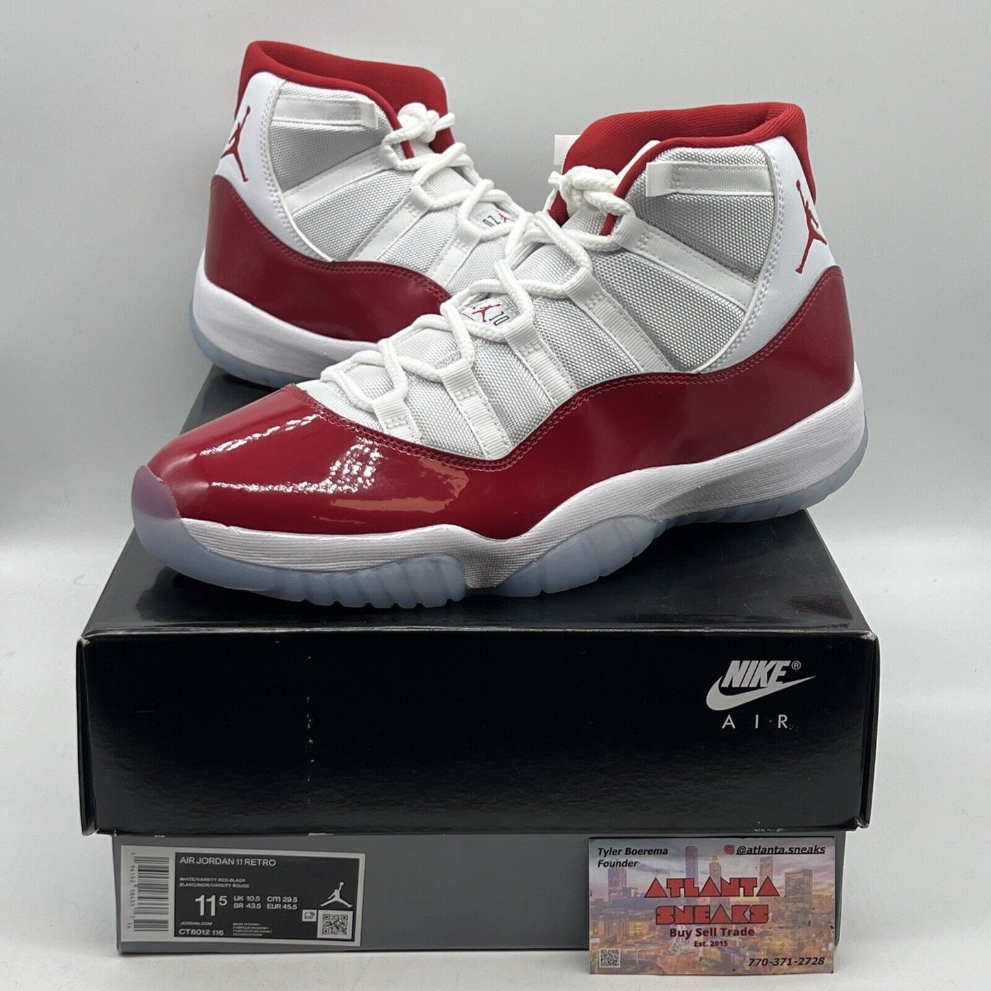 Size 11.5 - Jordan 11 Retro High Cherry Brand New Og All