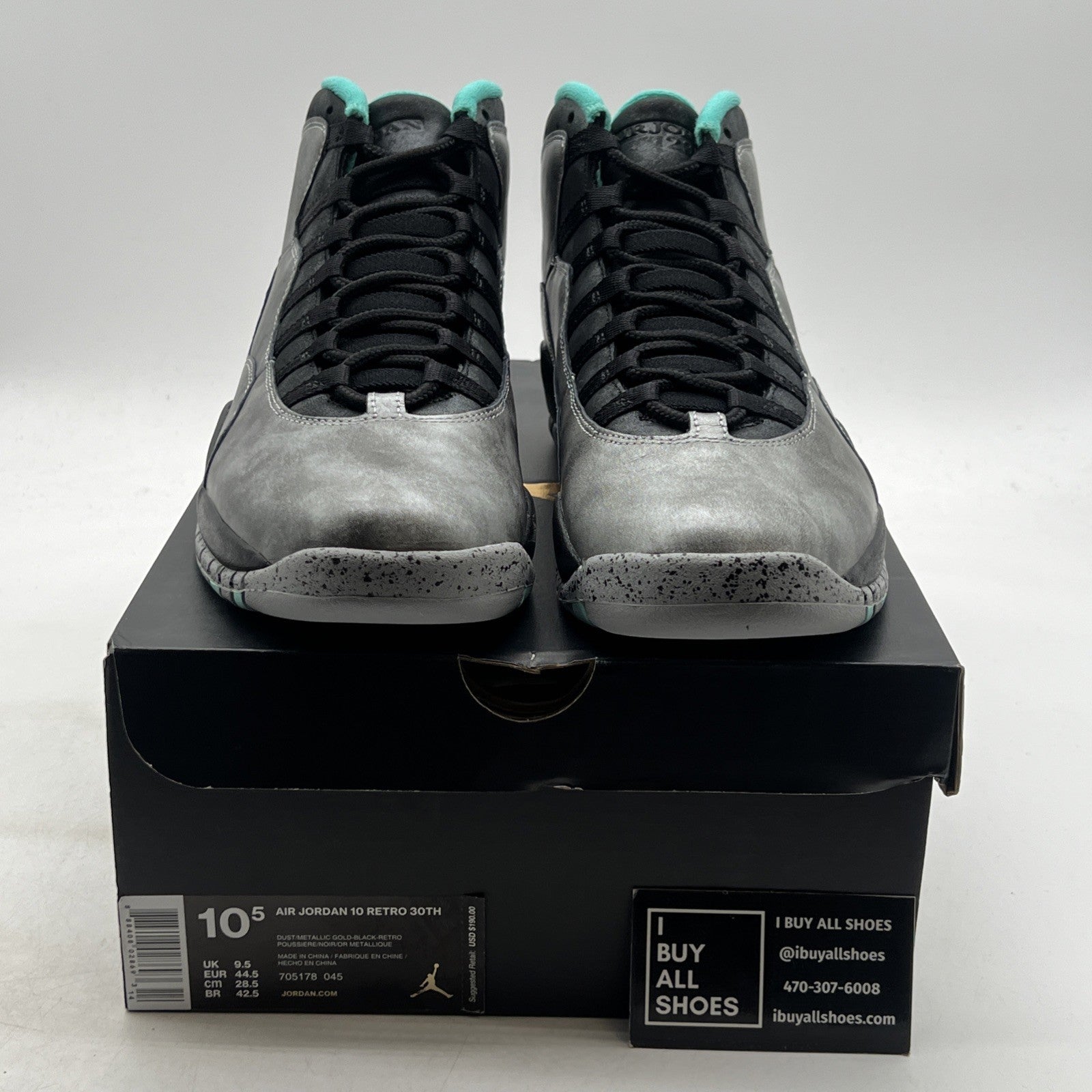 Size 10.5 - Air Jordan 10 Retro Lady Liberty (705178-045)
