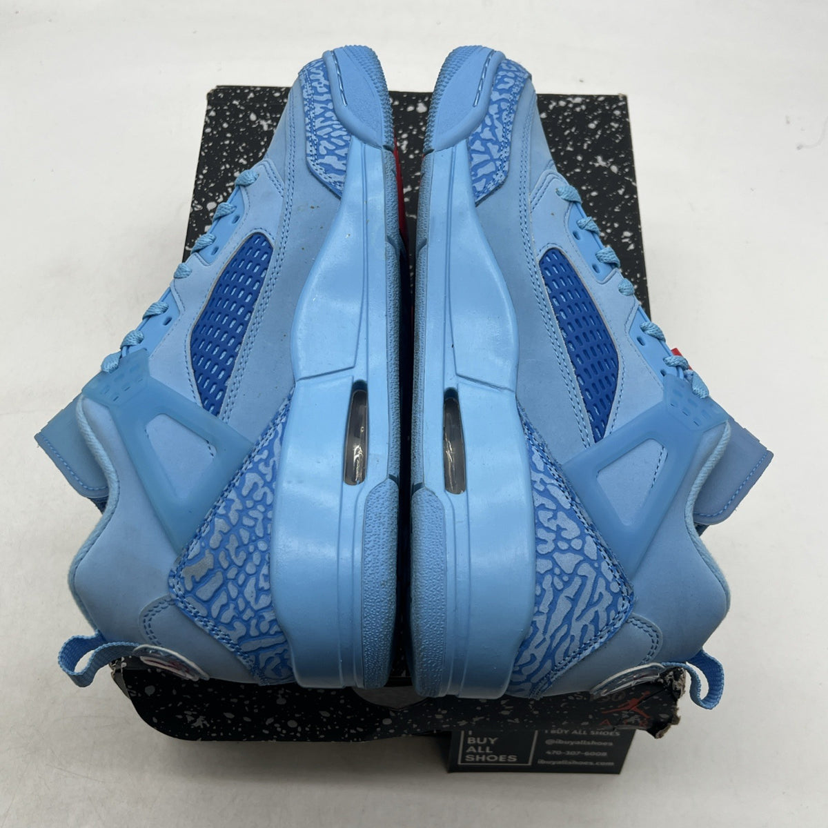 Size 10 - Air Jordan Spizike Low Houston Oilers (FQ1759-400)